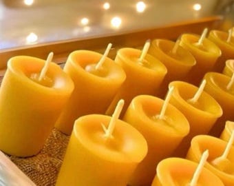 Pure Beeswax Votives