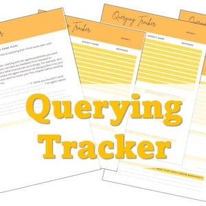 Peut inclure: Un suivi de requêtes imprimable avec un schéma de couleurs jaune et blanc. Le suivi comprend une section pour "Il est temps de créer un plan de jeu de requêtes !" et une section pour "Nom de l'agent" et "Réponse".