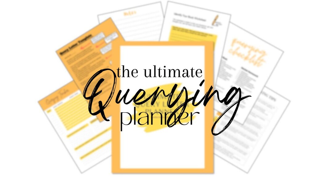 Ultimate Author Query Letter Planner - Publishing and Writing ...