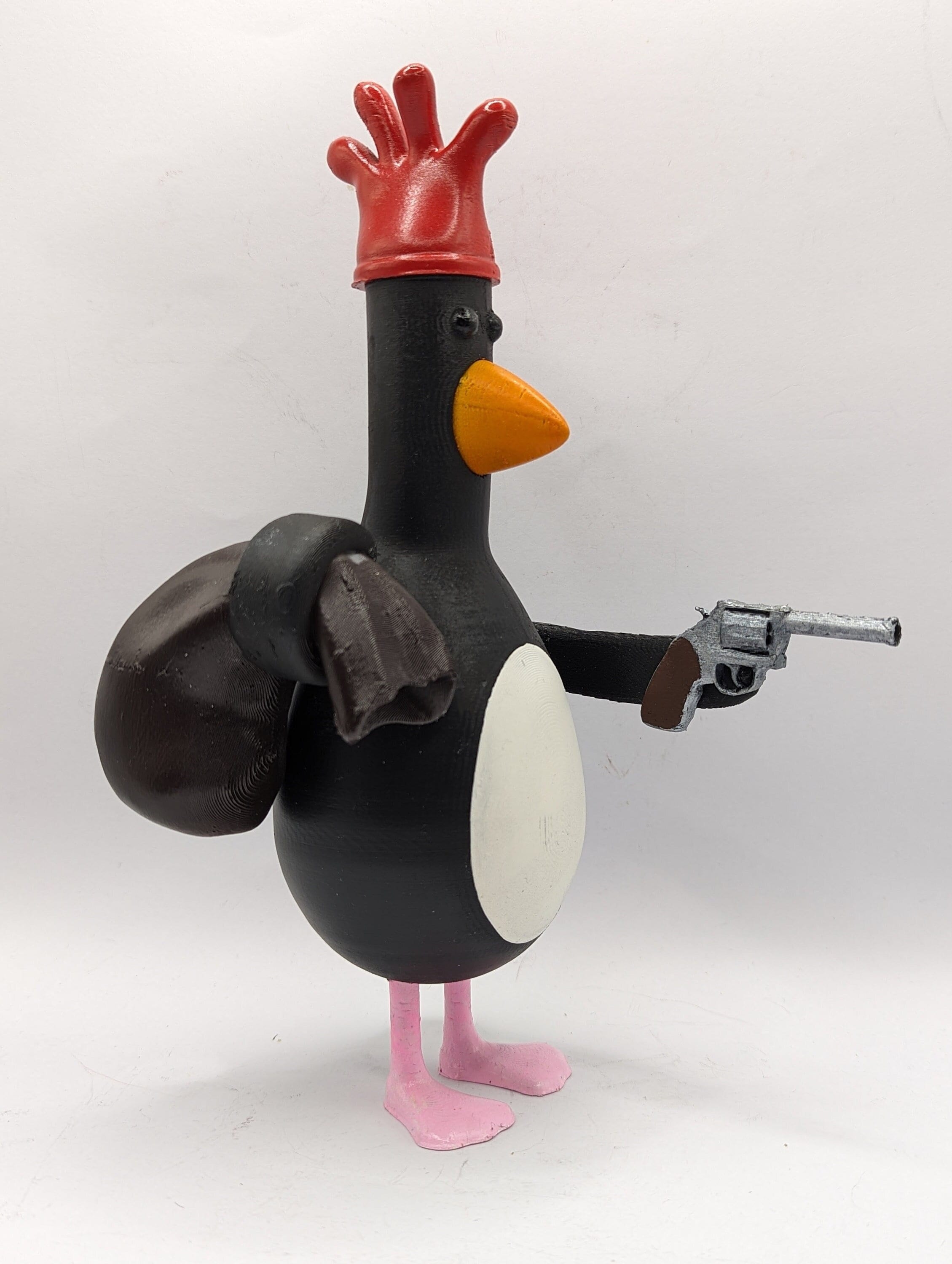 Wallace and Gromit - Feathers McGraw Ceramic Vase 