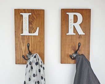 Personalised Initial Coat Hook