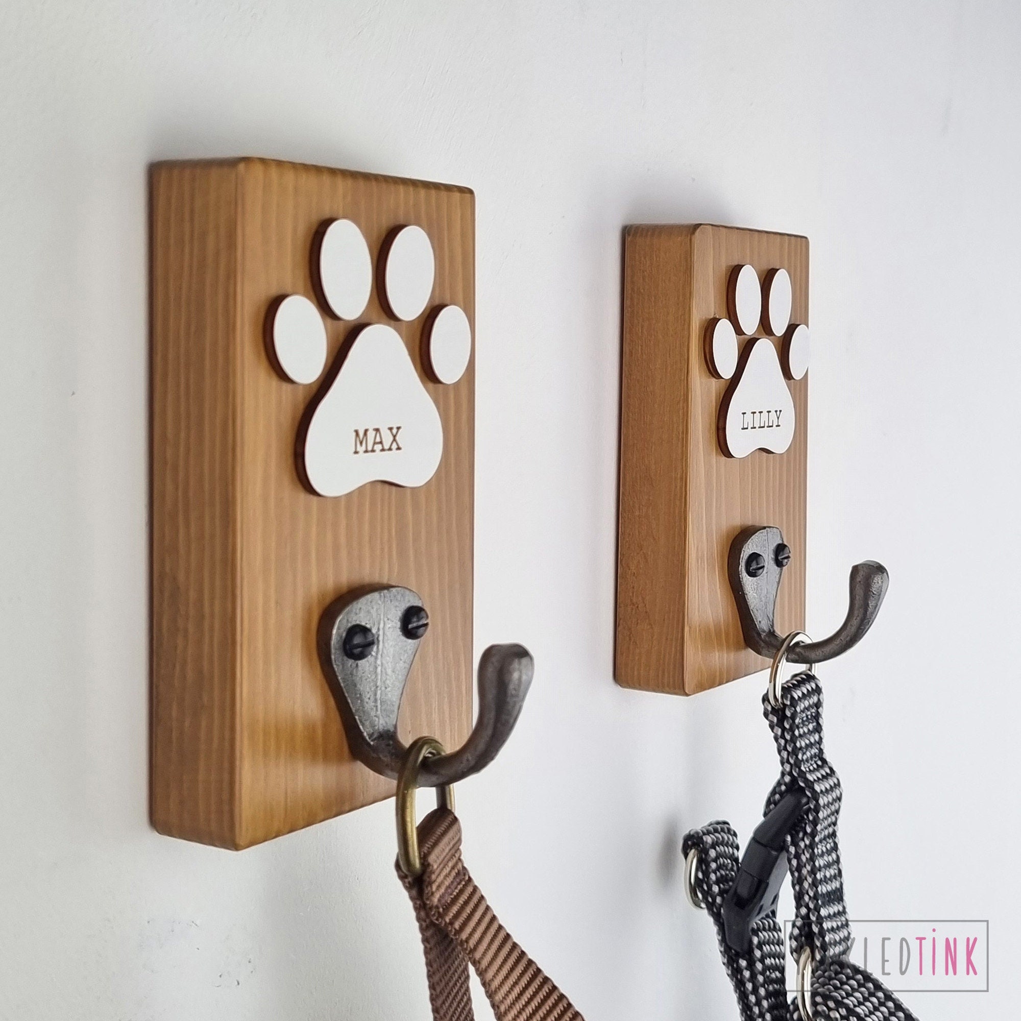 Personalised Dog Lead Hook Etsy UK