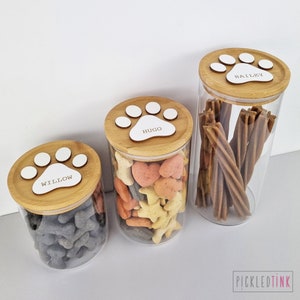 Personalised Pet Treat Jar