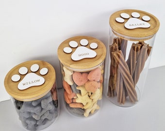 Personalised Pet Treat Jar