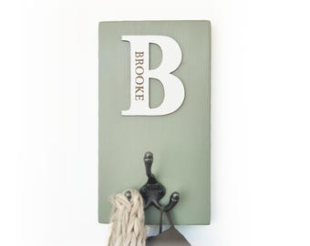Personalised Initial Coat Hook