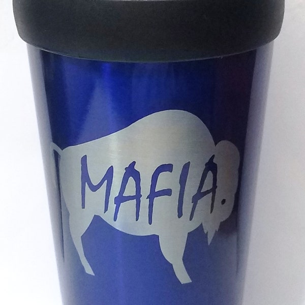 Buffalo Bills Mafia Travel Coffee Cup 16 OZ