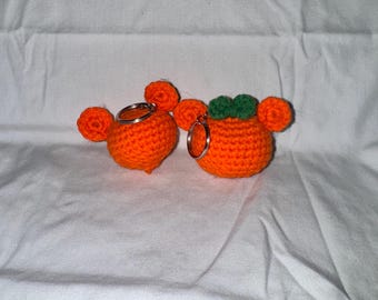 Mickey en Minnie-pompoensleutelhangers