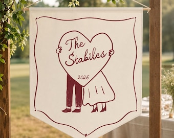 Last Name Wedding Sign: Personalized Wedding Reception Decor