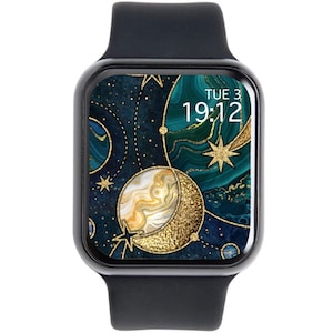 CELESTIAL Apple Watch Face Wallpaper DIGITAL DOWNLOAD Apple Watch Charms