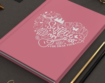 SWIFTIE JOURNAL NOTEBOOK Taylor Swift Fan Gift Idea Swiftie Gift Eras Tour Journal Teenage Girl Gift Gift for Swifty