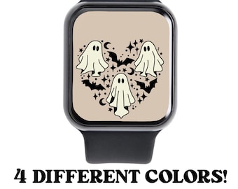 Apple Watch Face for HALLOWEEN, Apple Watch Wallpaper, Halloween Watch Background, Apple Watch Charms, Instant Download.