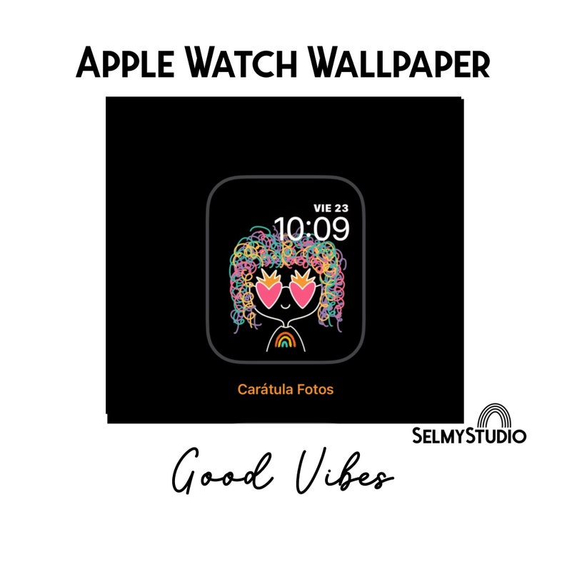 Apple Watch Wallpaper Cute Girl Apple Watch Face Watch Etsy