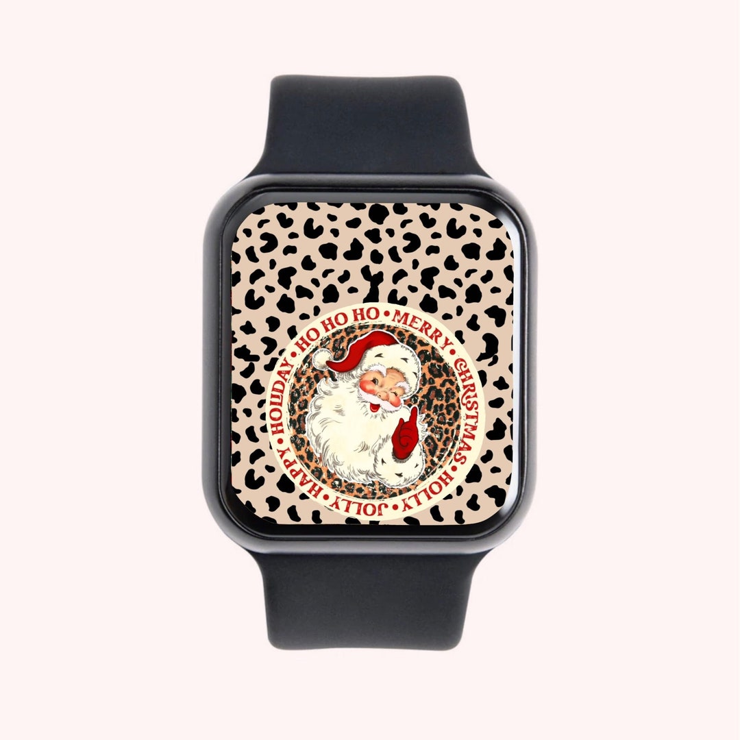 Christmas Santa Apple Watch Wallpaper, Merry Christmas Apple Watch