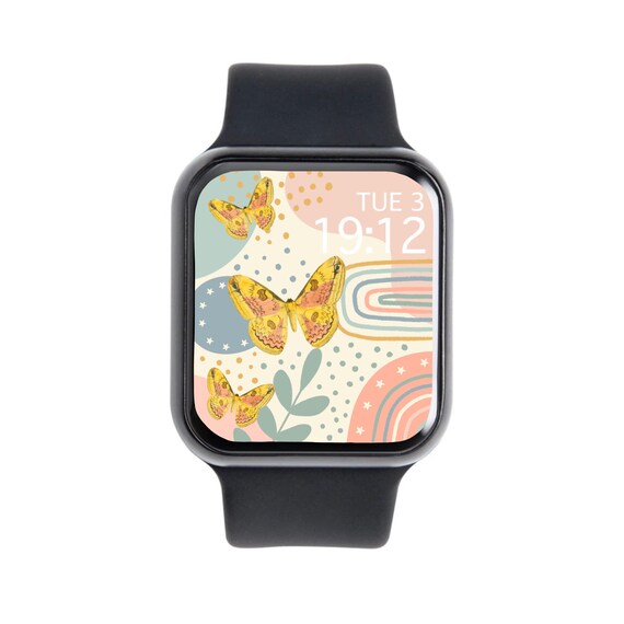 WATCH WALLPAPER Apple Watch Wallpaper Butterfly Watch Etsy