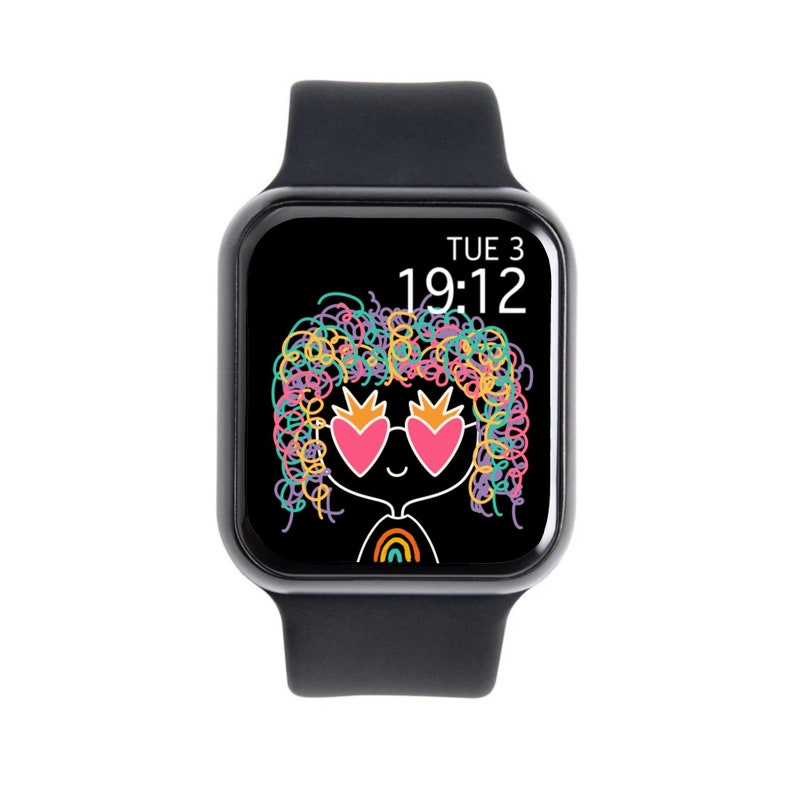 Apple Watch Wallpaper Cute Girl Apple Watch Face Watch Etsy