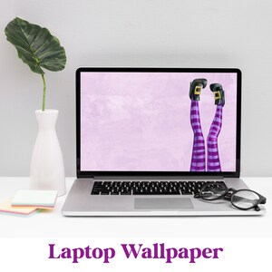 WITCHY DESKTOP WALLPAPER, Halloween Desktop Background Witchy Laptop ...