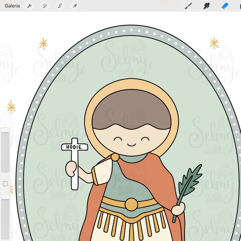 Saint Expeditus Print Saint Expedite Saints Art Print | Etsy