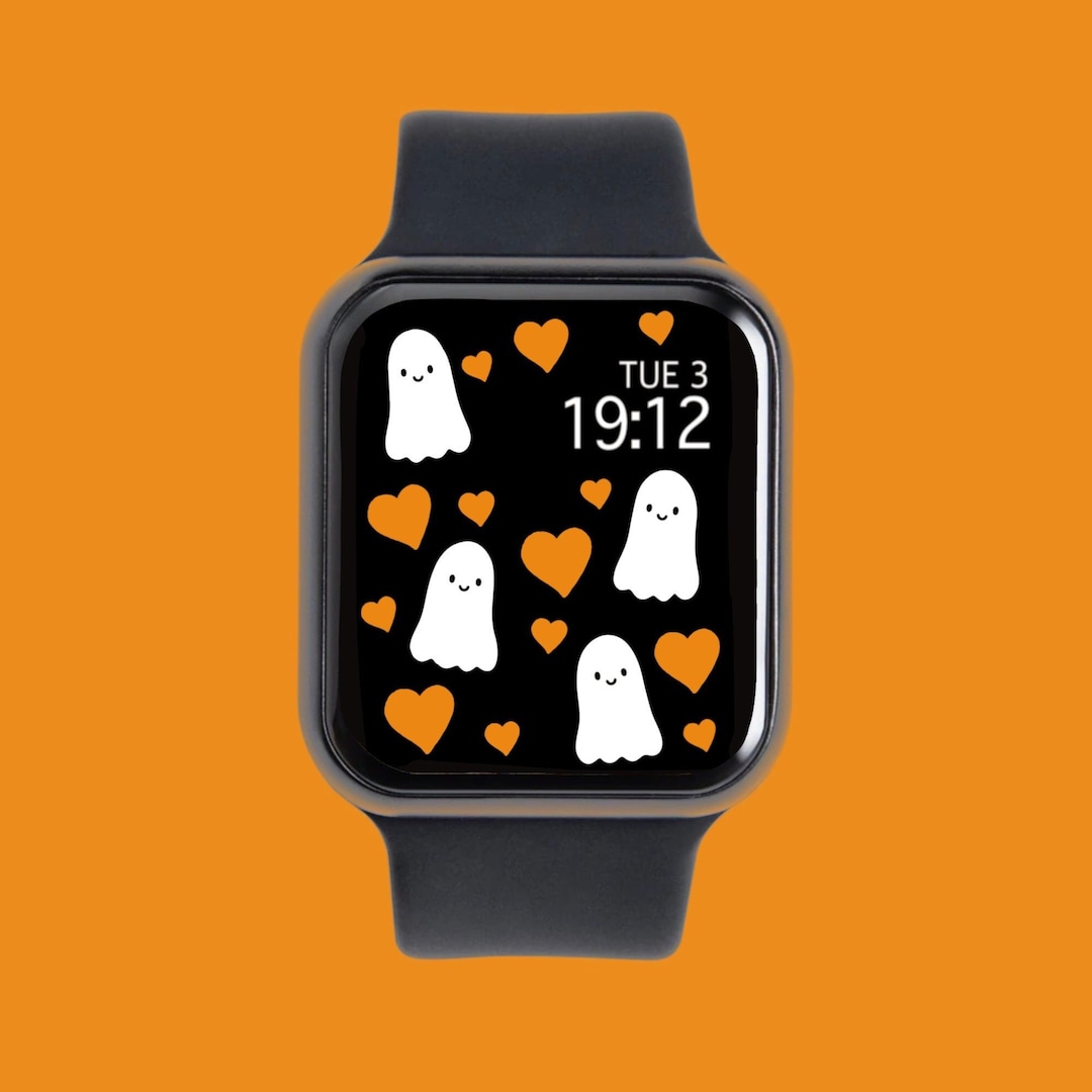 APPLE WATCH WALLPAPER for Halloween, Fall Apple Watch Face, Cute