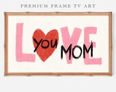 Frame Tv Art MOTHERS DAY Frame TV Frames Mothers Day Sign Mothers Day Decor Frame Tv Art for Mom Frame Tv Art Mothers Day Frame Digital Art