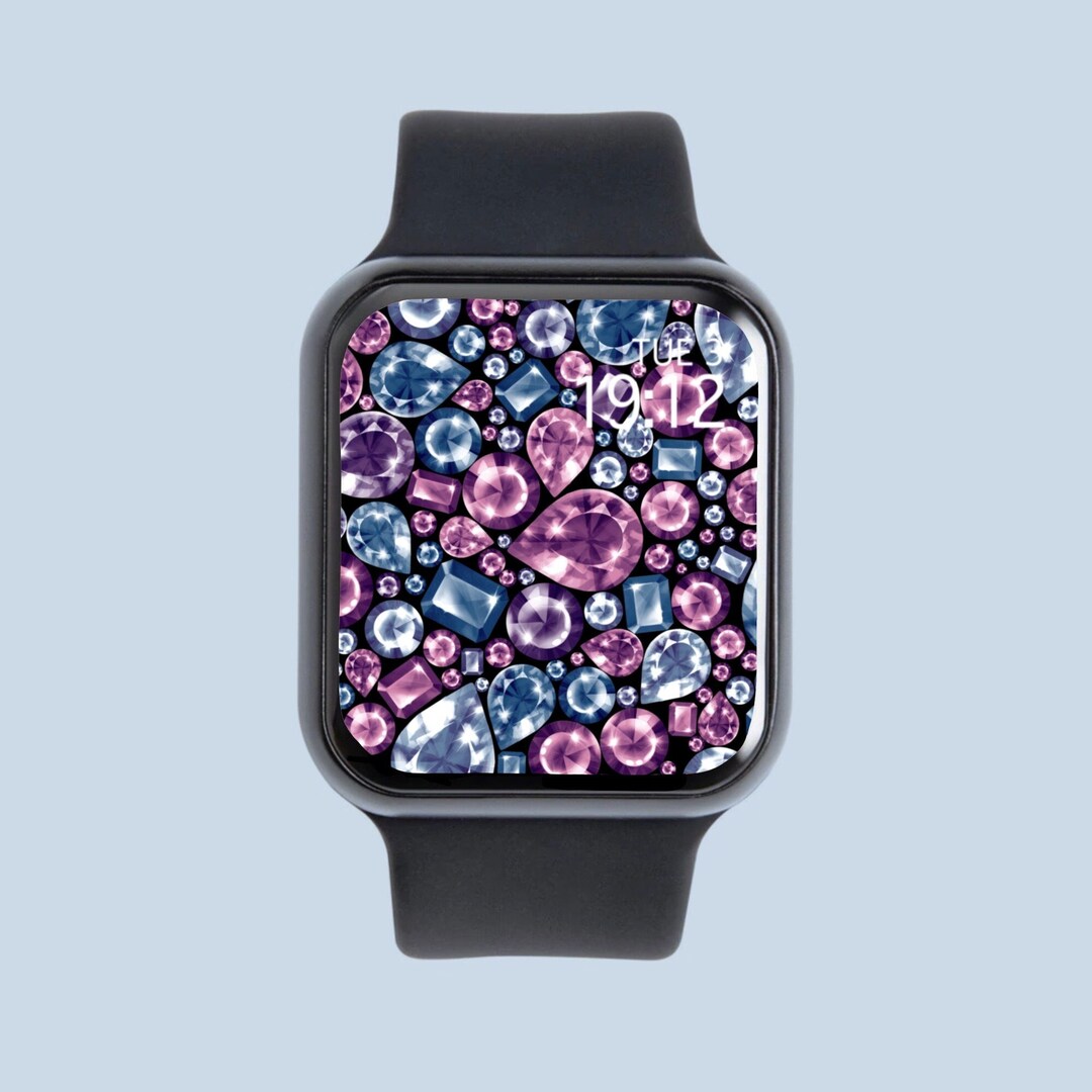 Gemstones Apple Watch Face, Gemstones Apple Watch Wallpaper, Apple