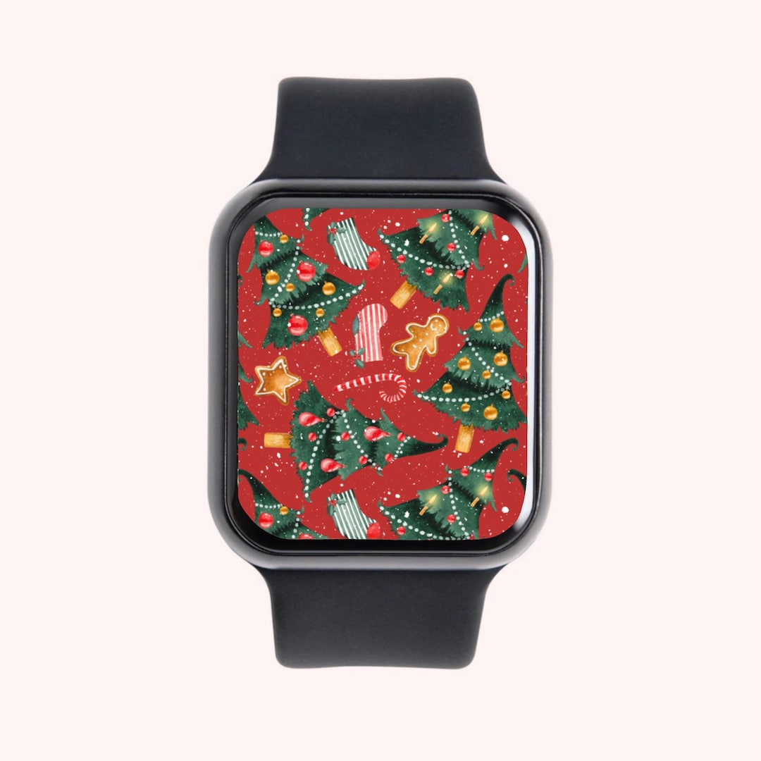 Apple Watch Wallpaper CHRISTMAS Apple Watch Face Design - Etsy