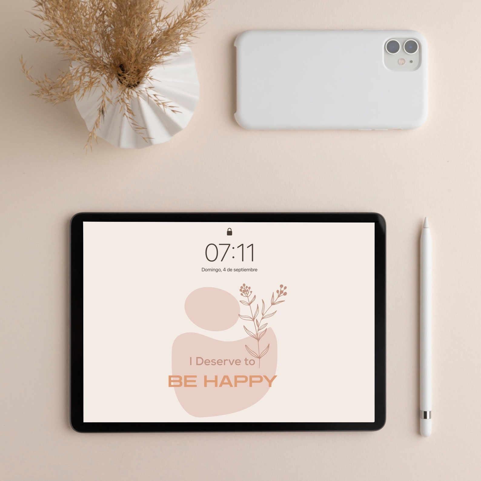 Minimalist Aesthetic Ipad & Tablet Wallpaper Minimalist Etsy