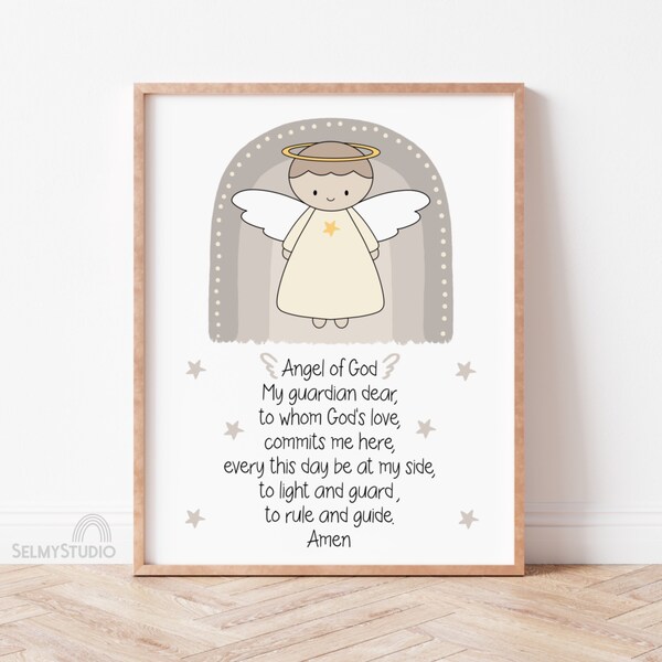 Guardian Angel Print - Etsy