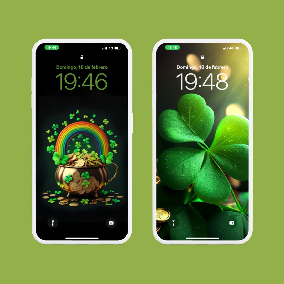 st patricks day phone tap