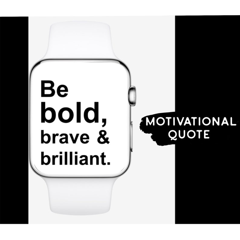 Apple Watch Wallpaper Motivational Quote Watch Background Etsy