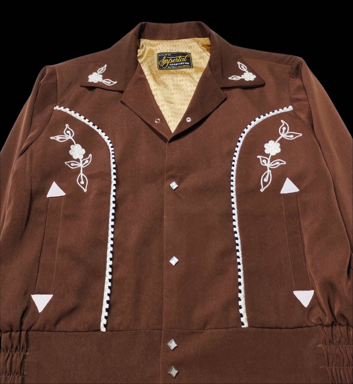 Killer Rockabilly Western Gab Jacket | Etsy