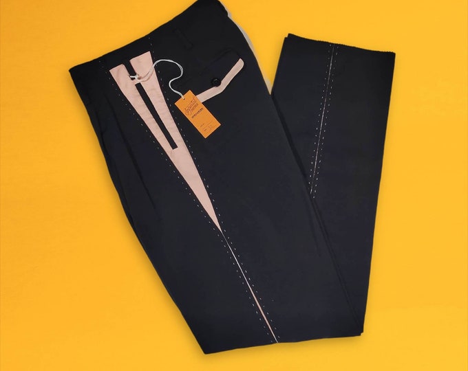 Killer Rockabilly Pistol Pants Black Pink VLV
