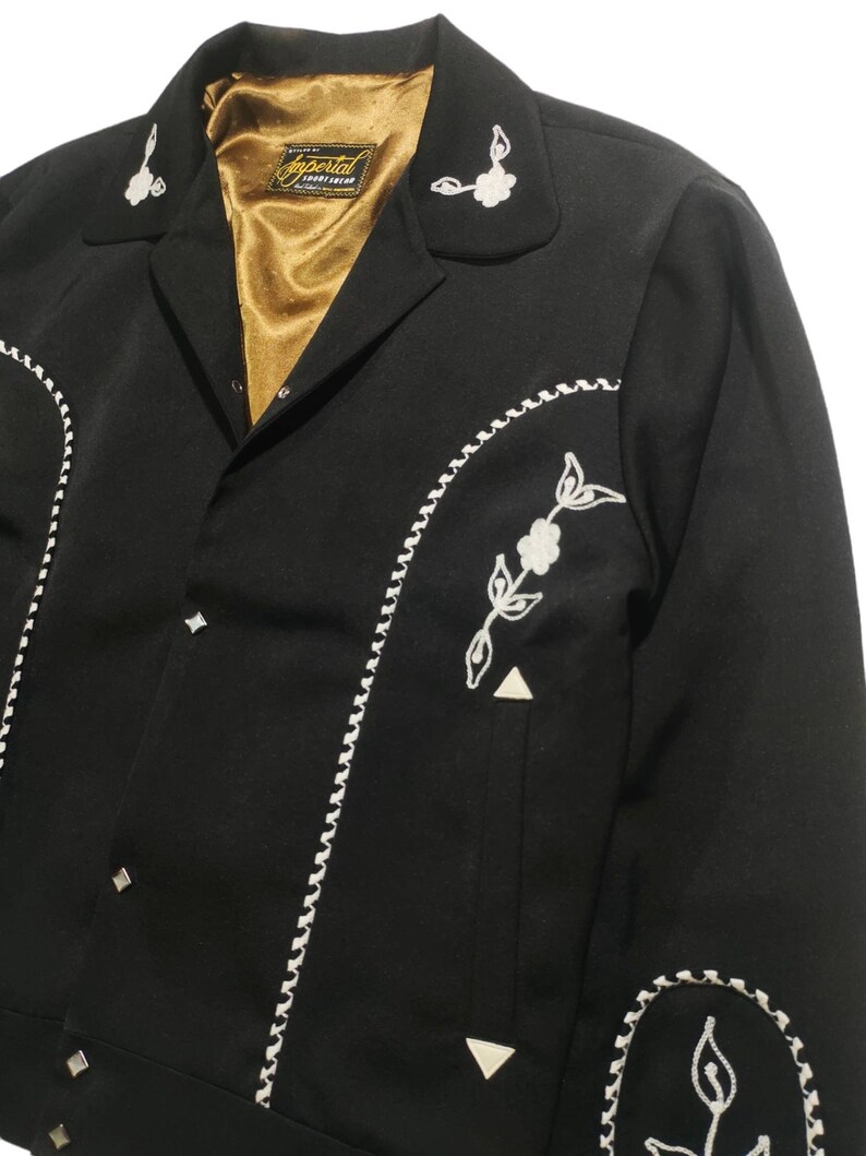 Killer Rockabilly Western Gab Jacket Imperial - Etsy