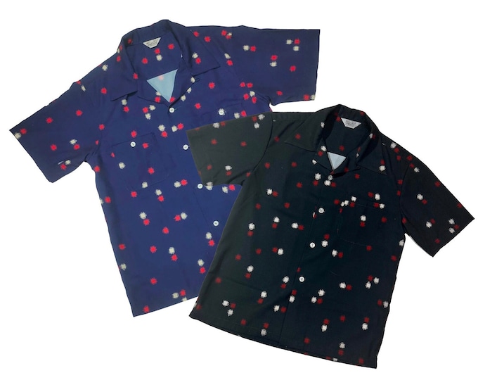 Rockabilly Atomic Novelty Cotton Shirts VLV Imperial