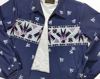 Rockabilly Thunderbird Gab Jacket Grey - Etsy