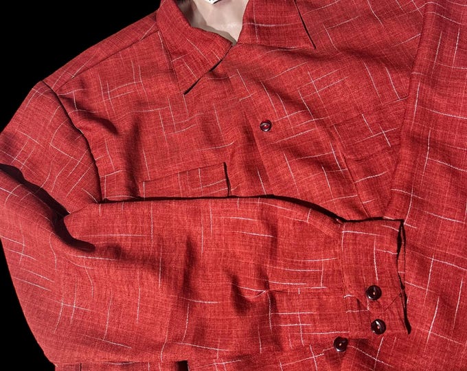 READY STOCK - Grainy Rainy Fleck Long Sleeve Shirt