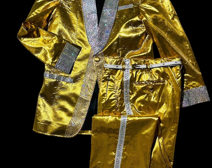 The King Gold Lame Suit By Imperial
