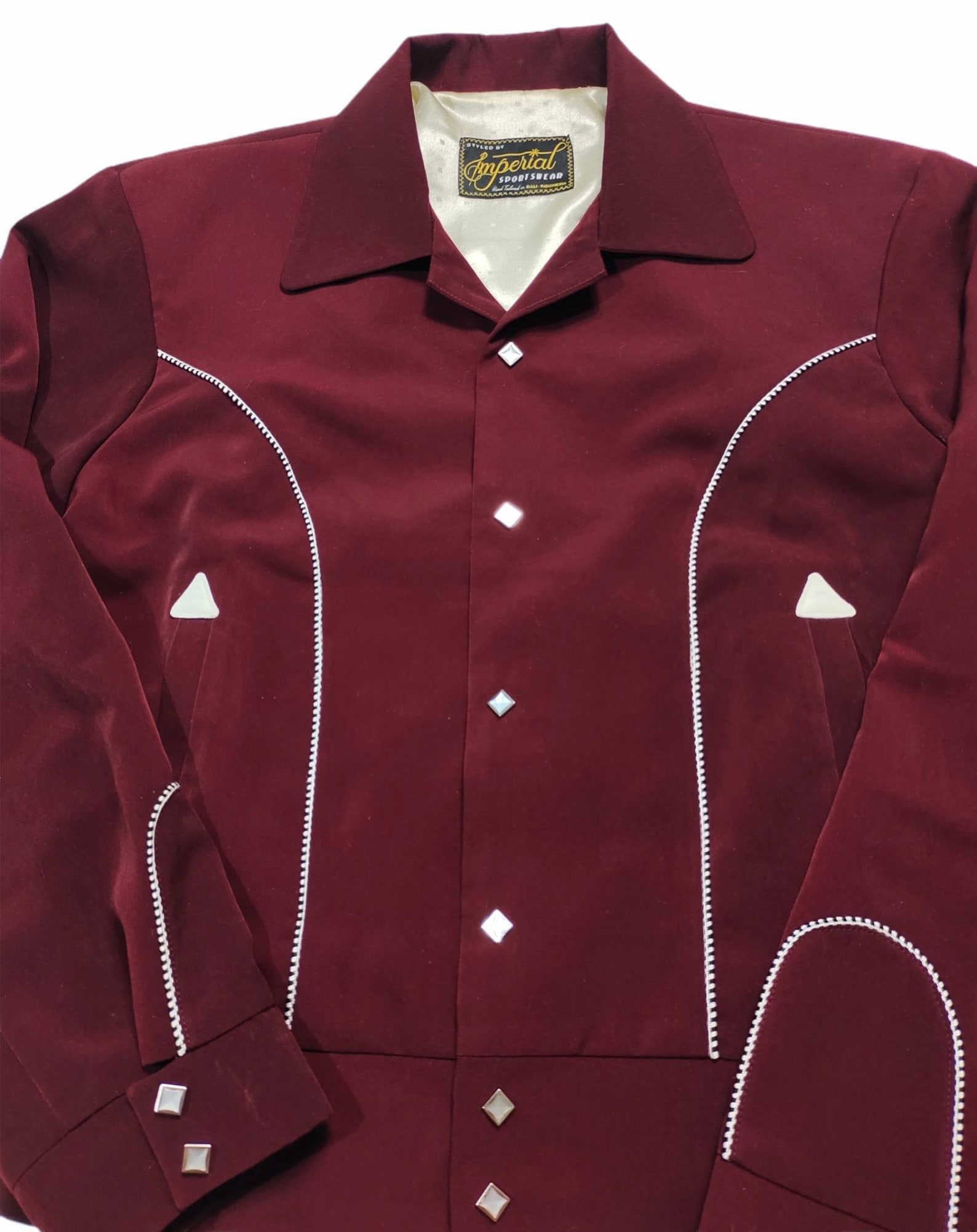 Rockabilly Gabardine Western Jacket Imperial Etsy UK