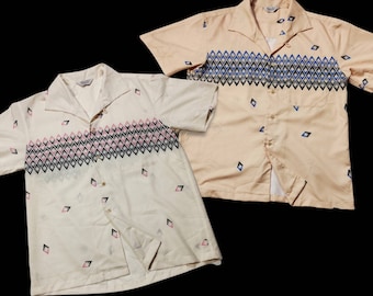 Diamond Head Italian Collar Rockabilly Shirts Imperial