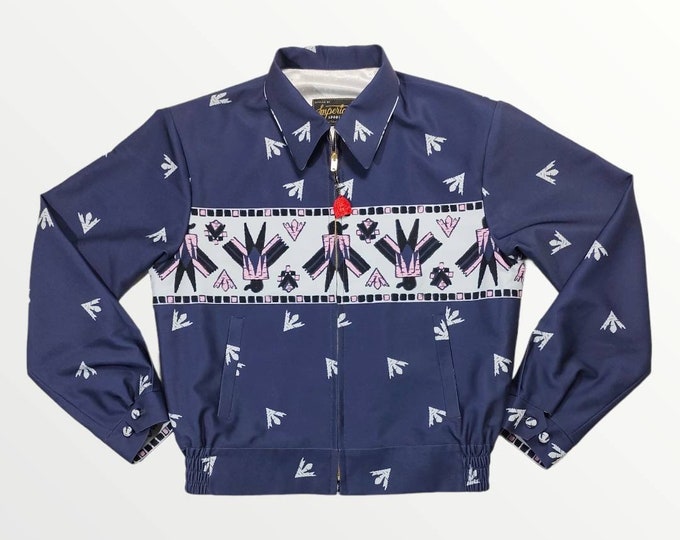 Rockabilly Thunderbird Gab Jacket Grey