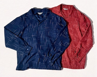 Grainy Rainy Fleck Loop Collar Shirts Hepcat Imperial