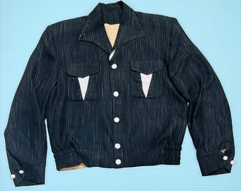 ジャケット・アウター vintage rayon gabardine Western jacket m41374520851_2.jpg?1752687684