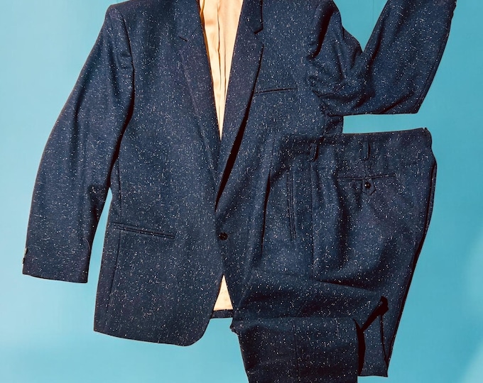 Indigo Black Fleck Cool Cat Suits Imperial