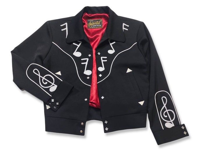 Musical Note Western Gab Jacket Imperial