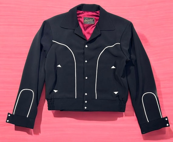 Rockabilly Gabardine Western Jacket Imperial - Etsy