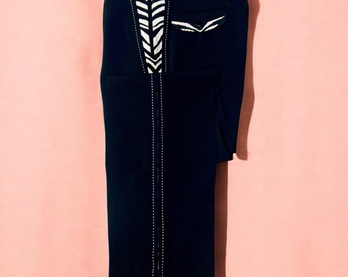 Killer Two Tone Zebra Pistol Pants Rockabilly