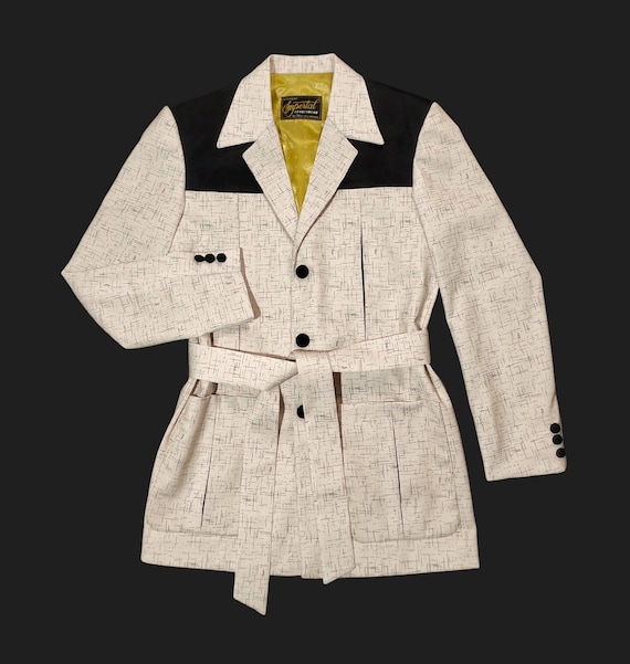 Two Tone Fleck Gabardine Hollywood Jacket Rockabilly Available