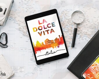 Travel Itinerary | Italy Travel Planner | Printable Travel Guide  Digital Template Download | Traveling Guide | Daily Travel | Goodnotes