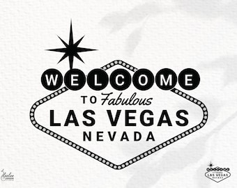 Las Vegas Text SVG | Digital Download in svg, dxf, png, pdf | Las Vegas Travel Mark | Compatible: Cricut, Silhouette and More!