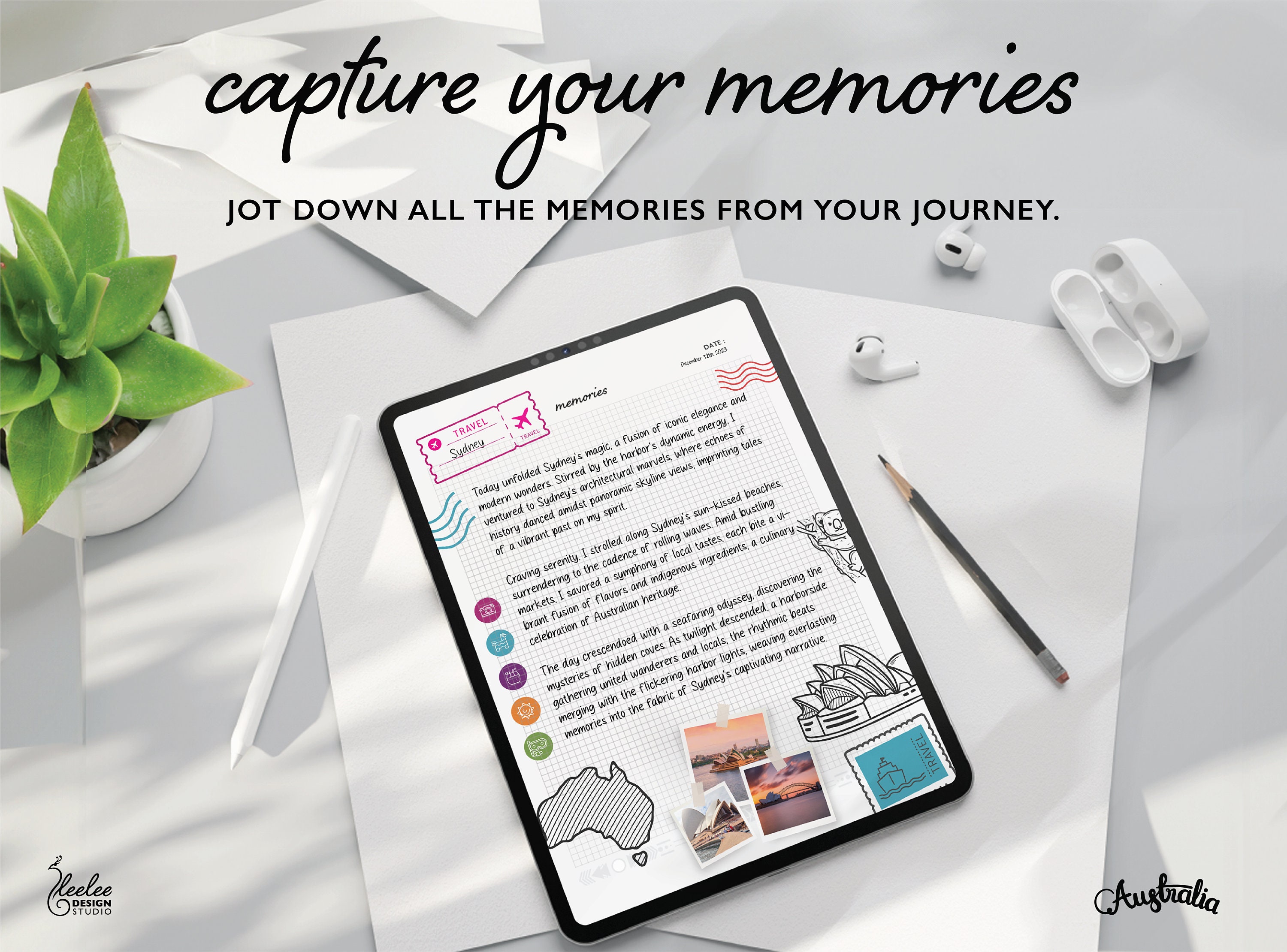 Travel Itinerary | Australia Travel Planner | Printable Travel Guide ...