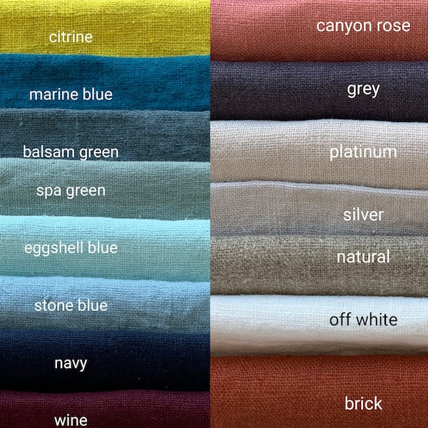 Linen Fabric Pillow Etsy